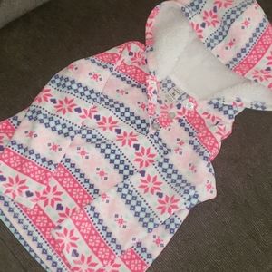 Carter's Toddler Winter Hoodie with Sherpa Hood